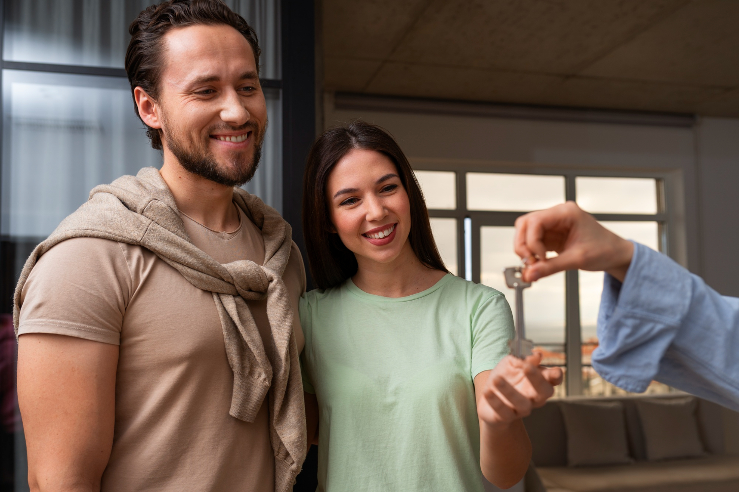 side-view-smiley-couple-buying-house